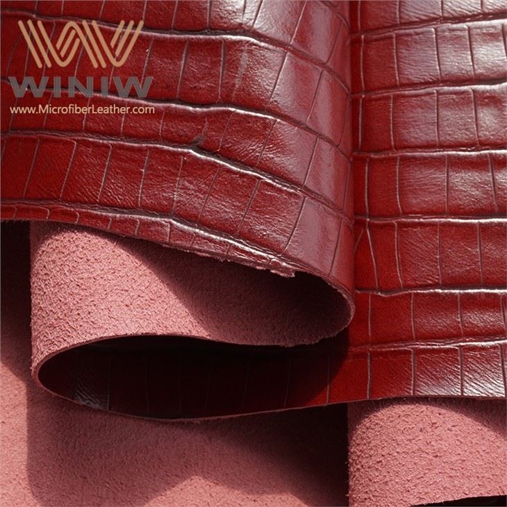 0.8mm-1.6mm Faux Leather Embossed Nylon Pu For Backpacks